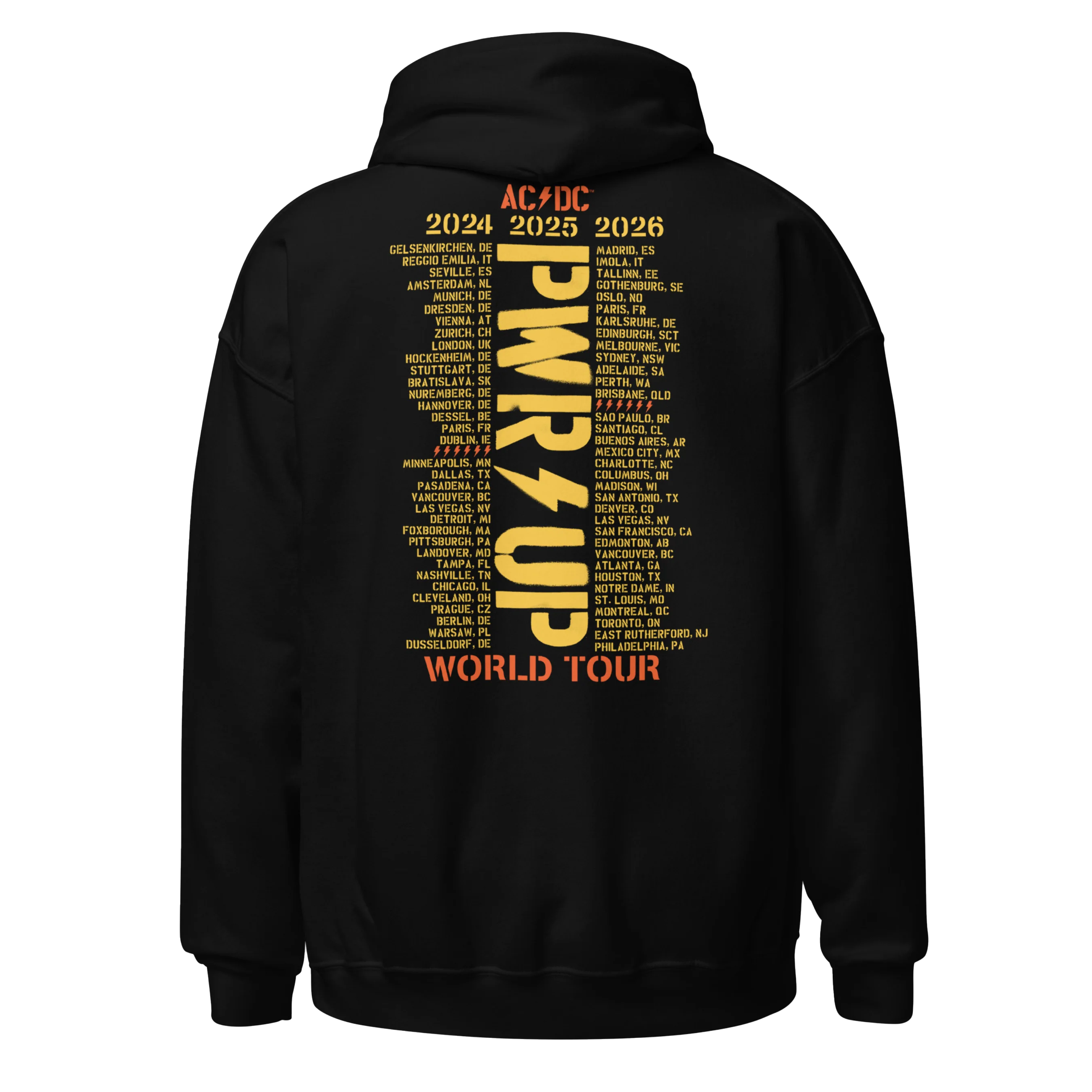 PWR UP World Tour Hoodie - Image 3
