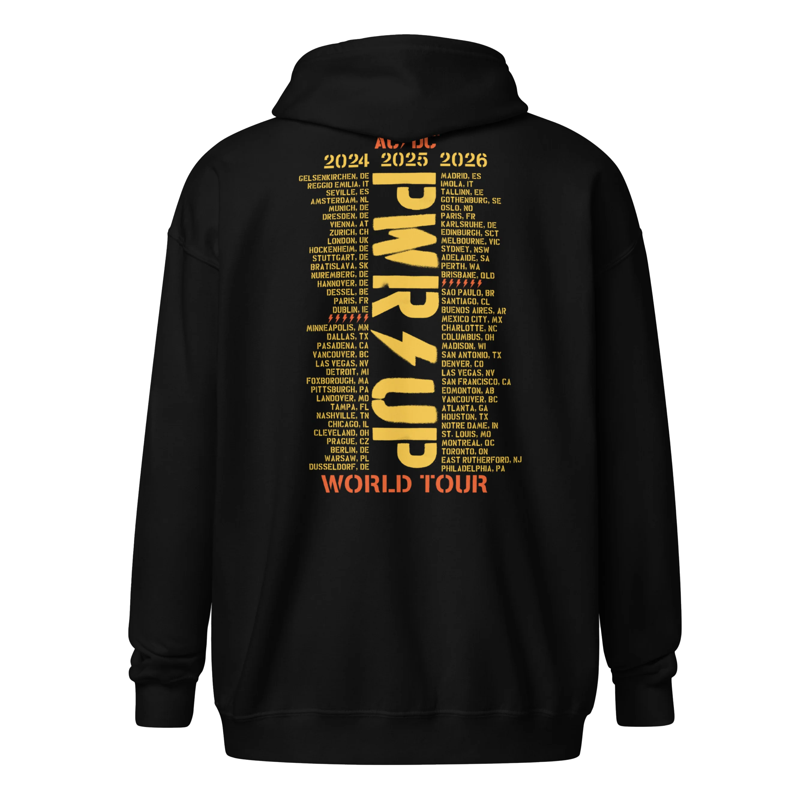 PWR UP World Tour Zip Hoodie - Image 3